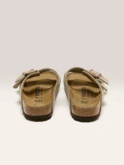 BIRKENSTOCK Arizona Suede Leather Pour Femmes