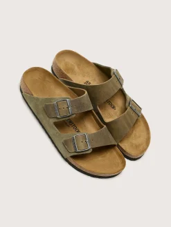 BIRKENSTOCK Arizona Suede Leather Pour Hommes