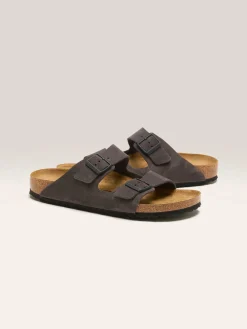 BIRKENSTOCK Arizona Suede Leather Pour Hommes