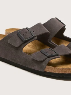 BIRKENSTOCK Arizona Suede Leather Pour Hommes