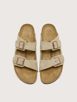 BIRKENSTOCK Arizona Suede Leather Pour Hommes