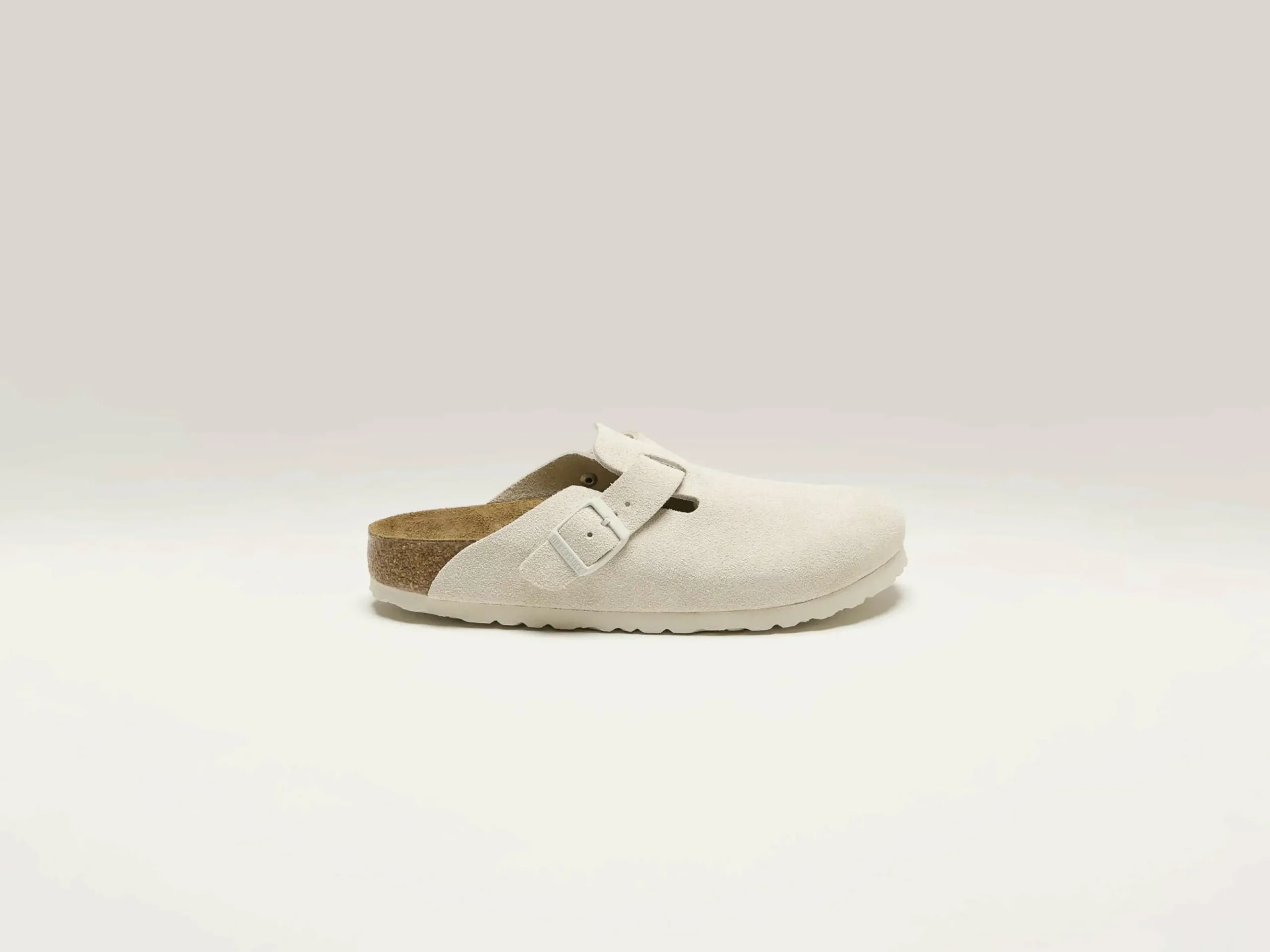 BIRKENSTOCK Sabots Boston Suede Leather Pour Femmes