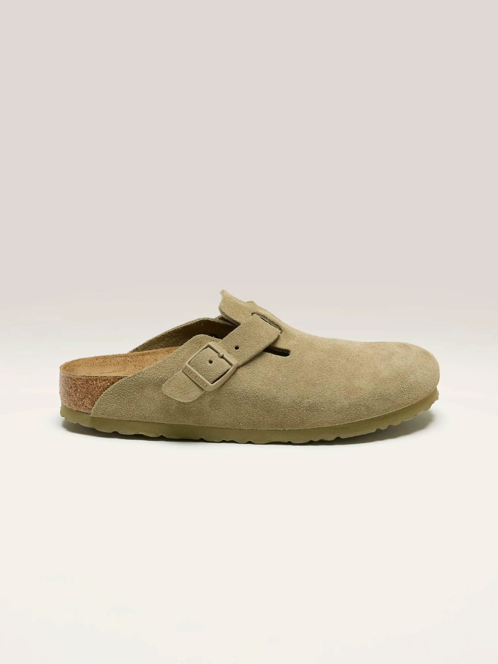 BIRKENSTOCK Sabots Boston Suede Leather Pour Femmes