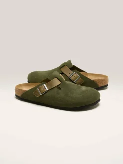 BIRKENSTOCK Sabots Boston En Cuir Mélangé Pour Hommes