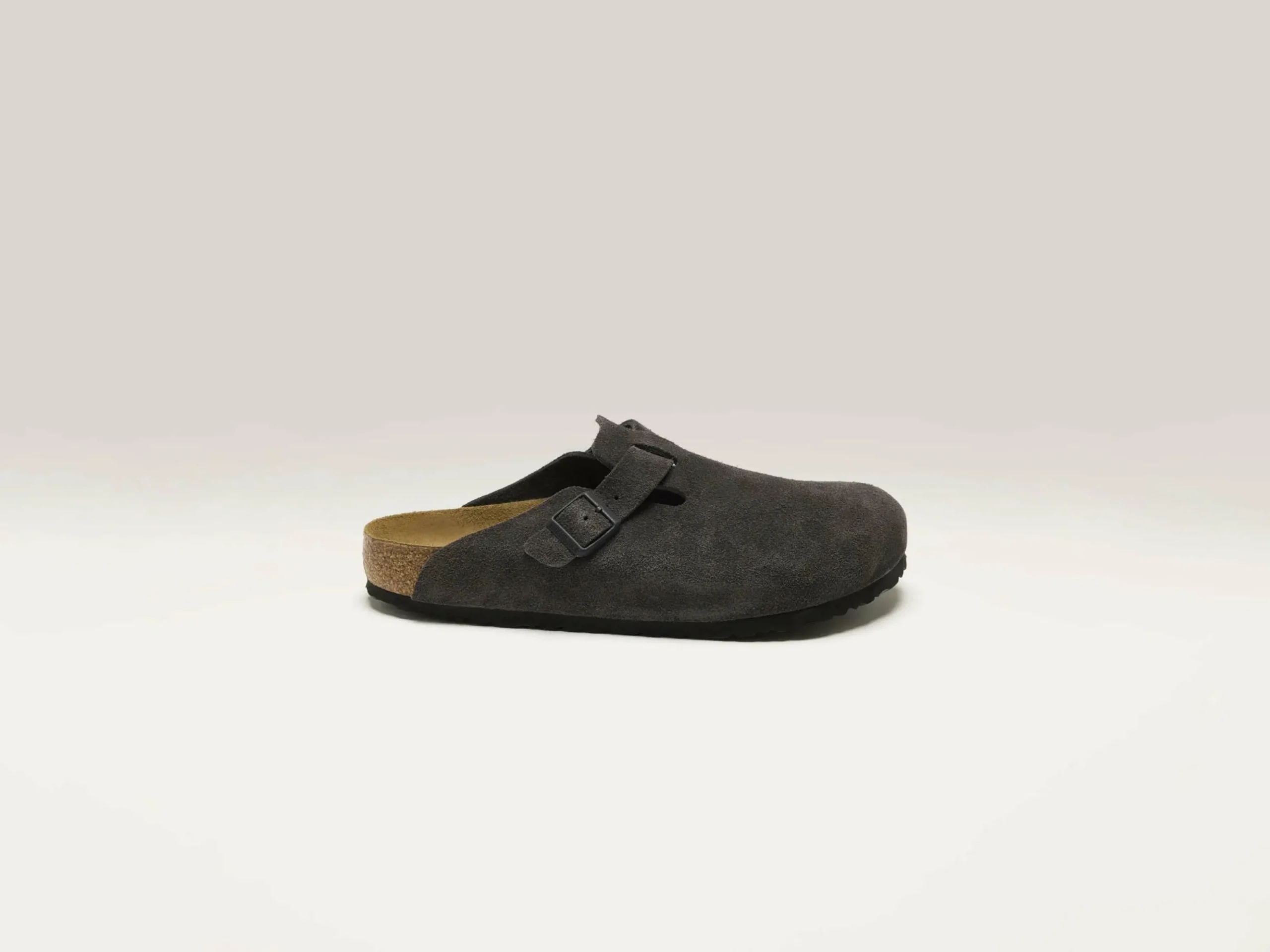 BIRKENSTOCK Sabots Boston Suede Leather Pour Hommes
