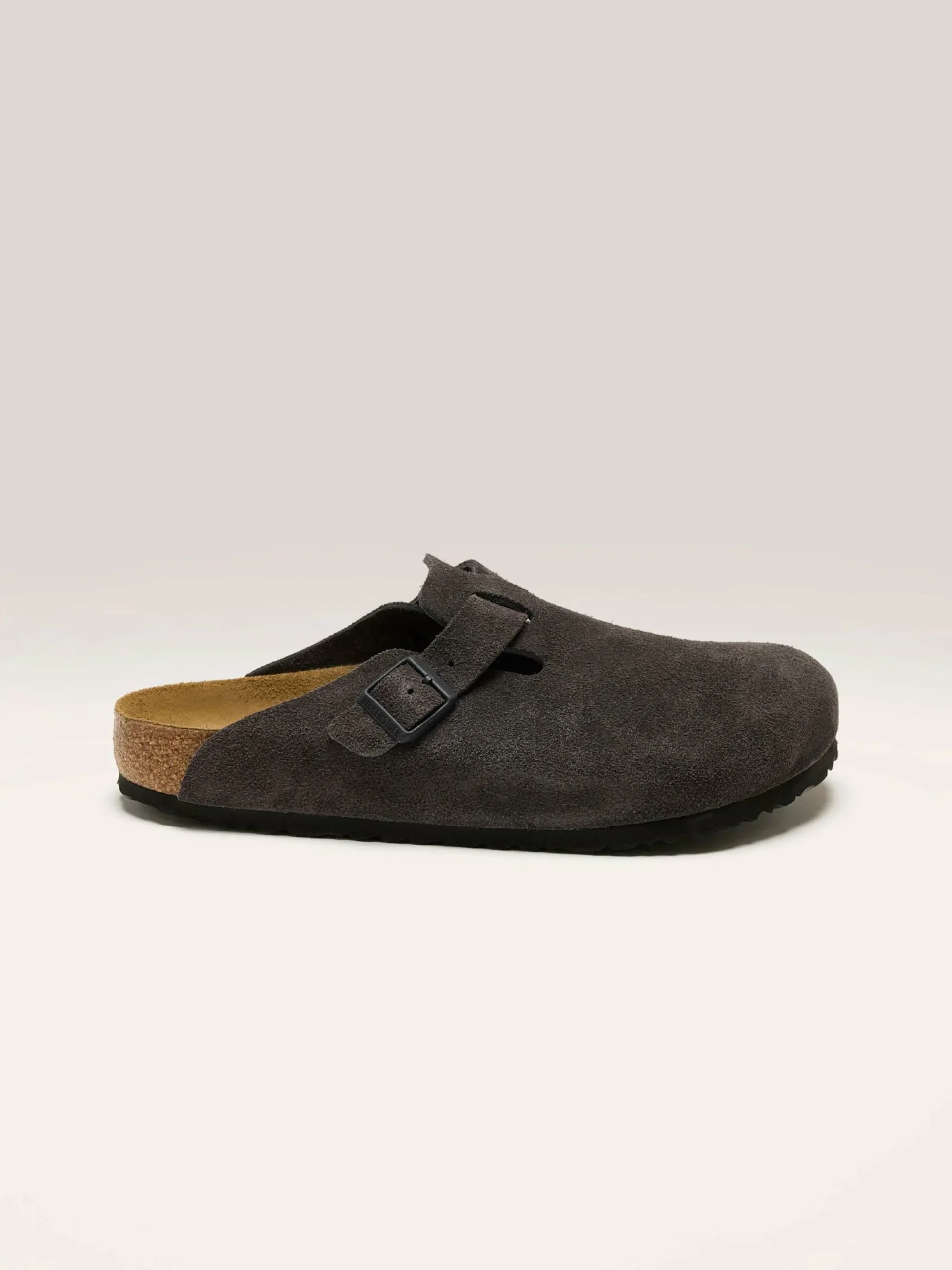 BIRKENSTOCK Sabots Boston Suede Leather Pour Hommes