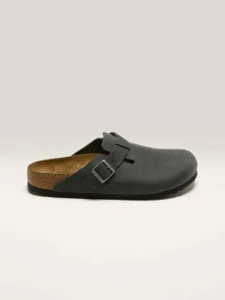 BIRKENSTOCK Sabots Boston En Cuir Huilé Pour Hommes