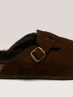 BOSABO Sabots En Velours Choco