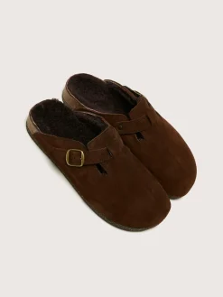 BOSABO Sabots En Velours Choco