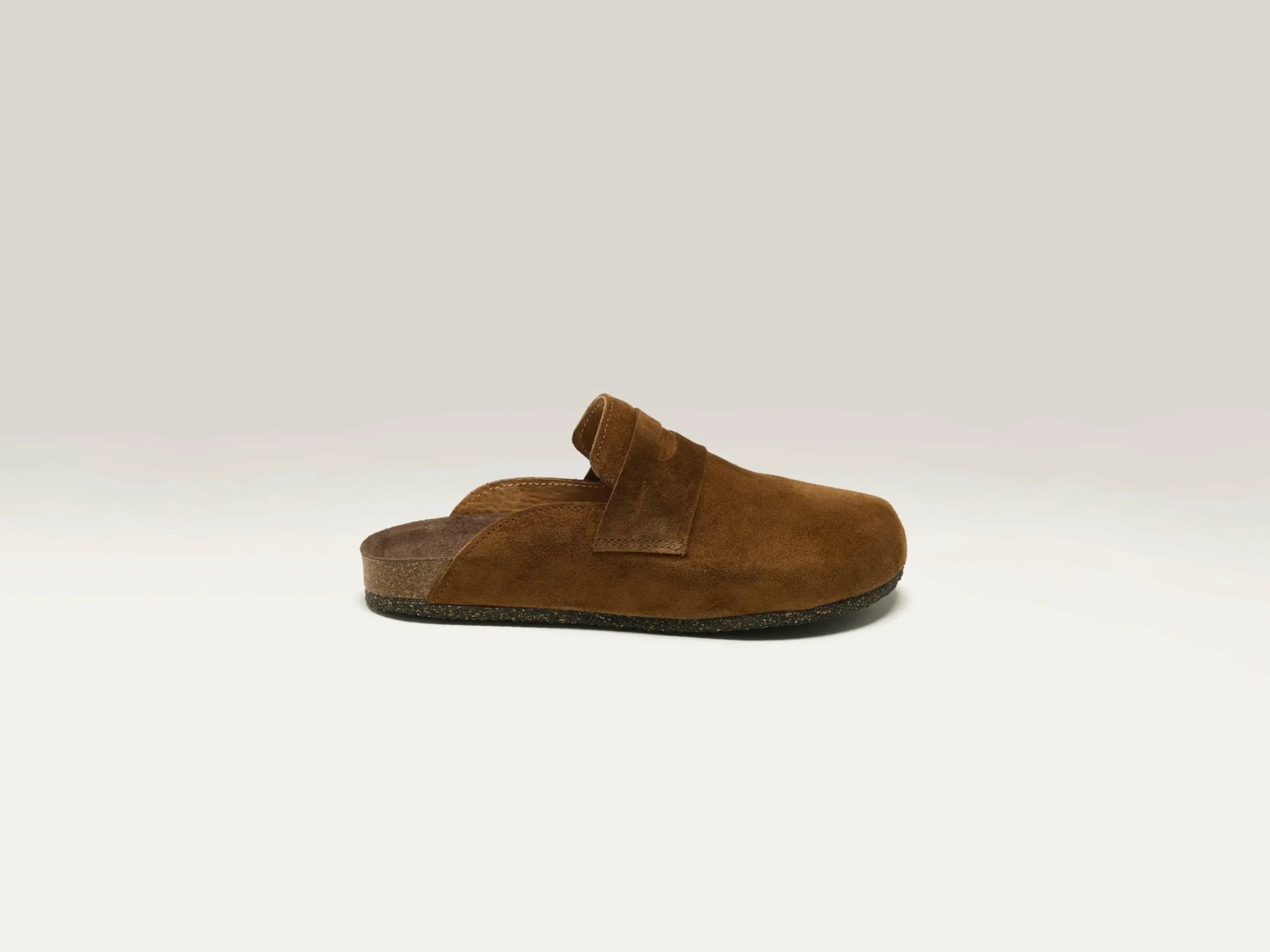 BOSABO Sabots En Velours Cognac