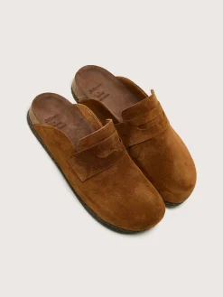 BOSABO Sabots En Velours Cognac