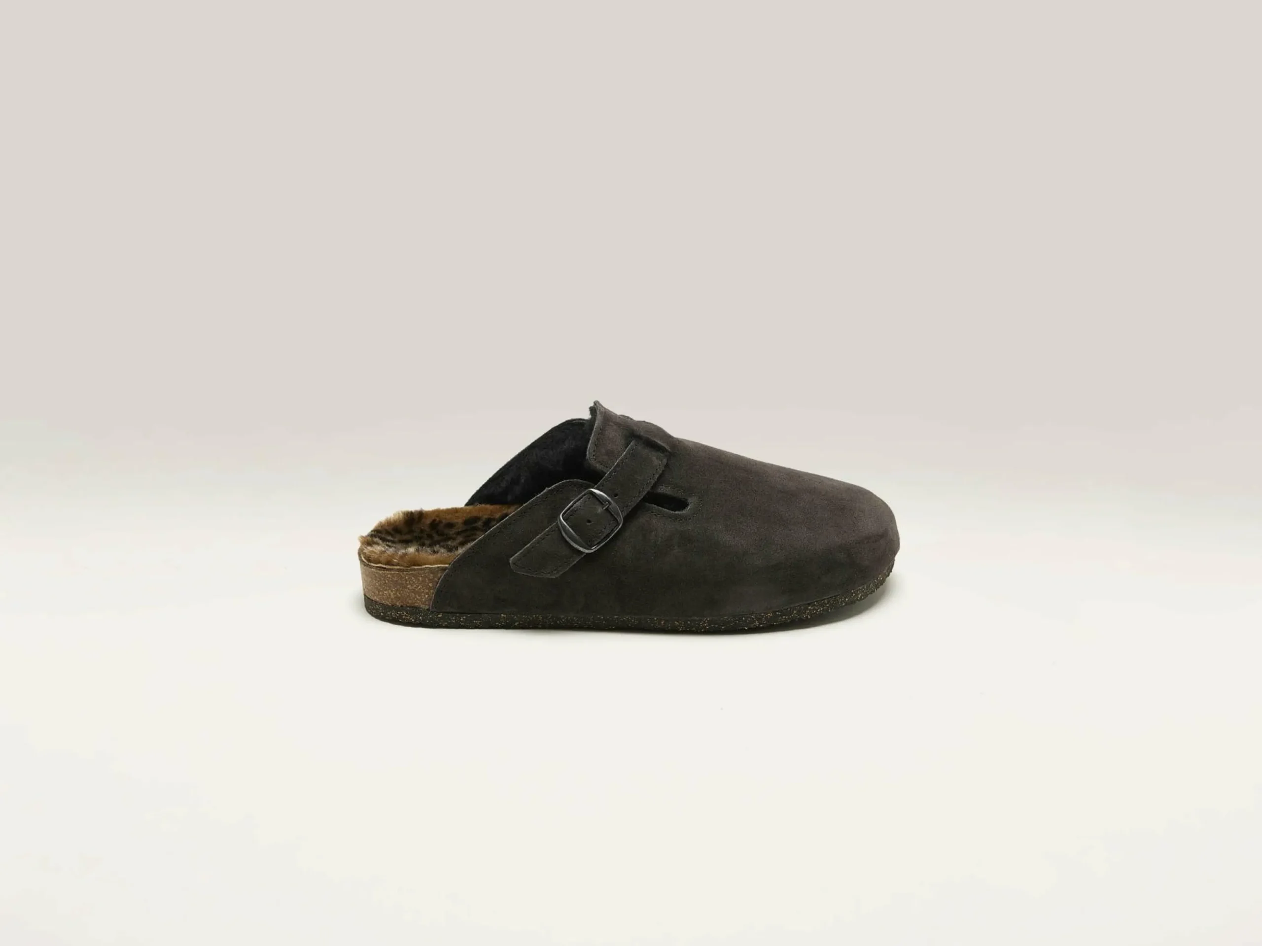 BOSABO Sabots Moka Léopard