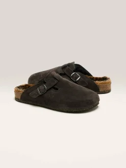 BOSABO Sabots Moka Léopard