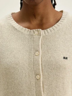 Cardigan Col Rond Giwes