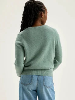 Cardigan Col Rond Giwes