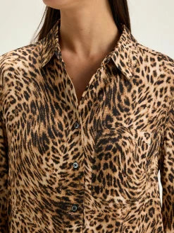 Chemise Léopard Pekin