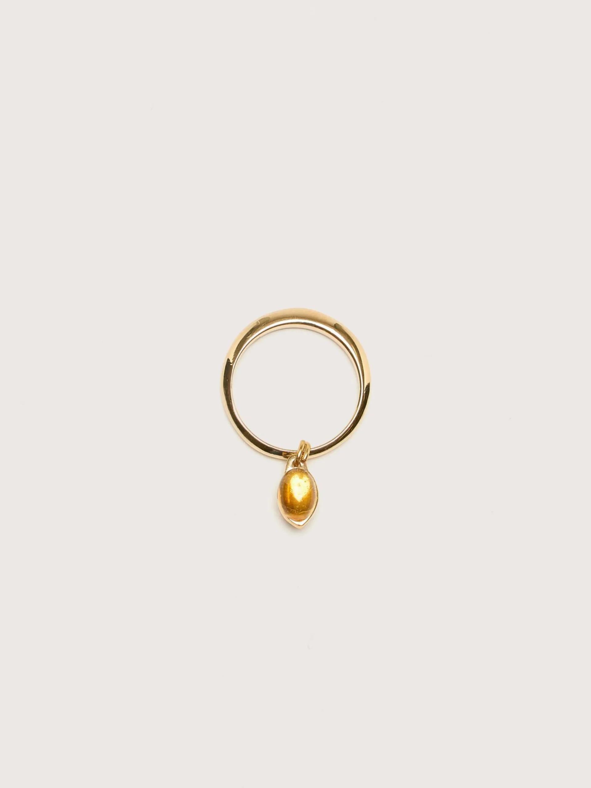 HELENA ROHNER Bague Drop Citrine