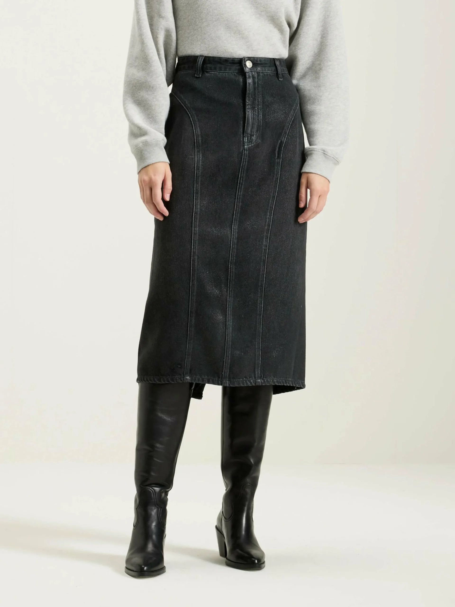 Jupe Crayon Midi Petrus