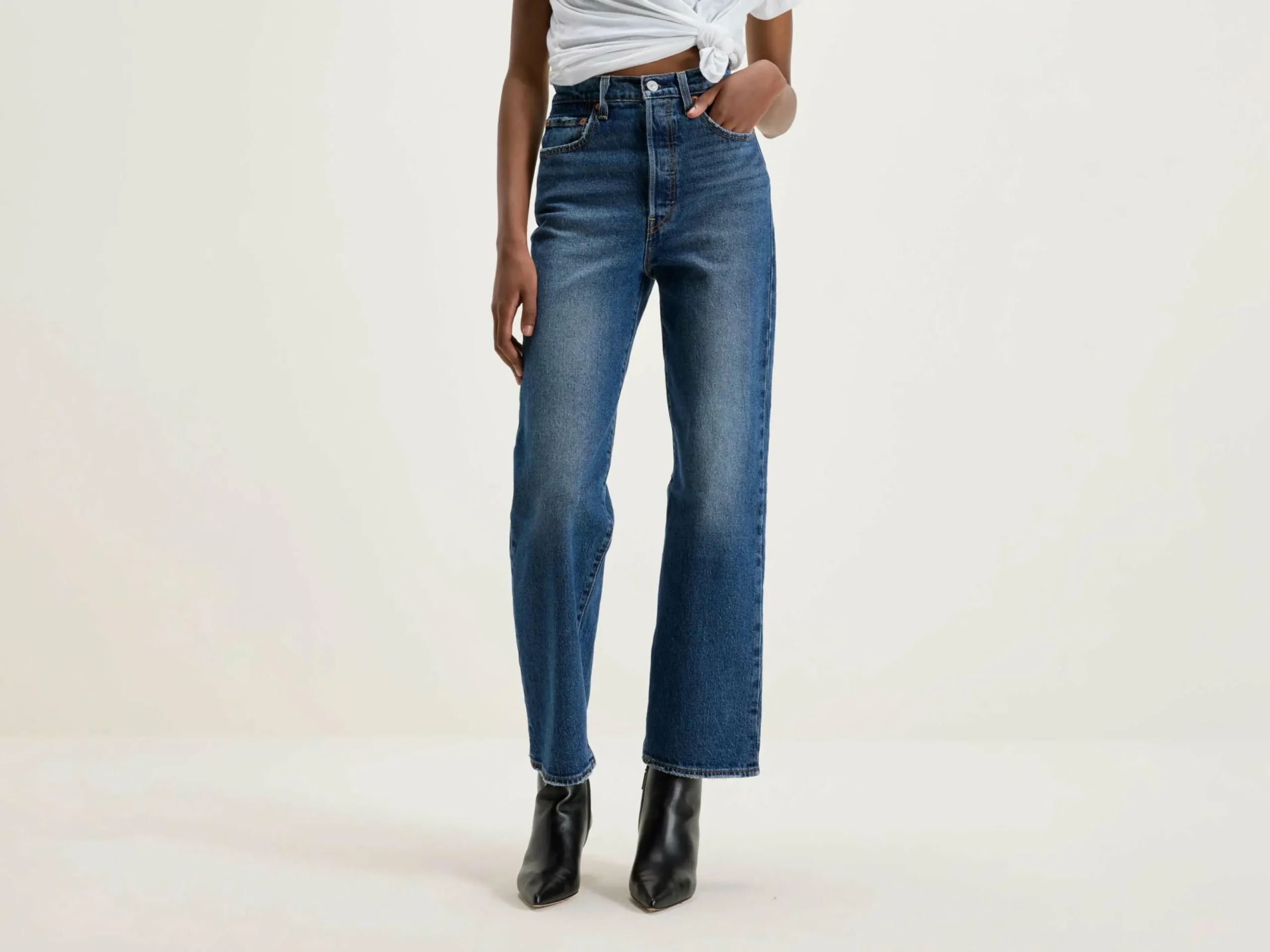 LEVI'S® Jean Ribcage Straight Ankle