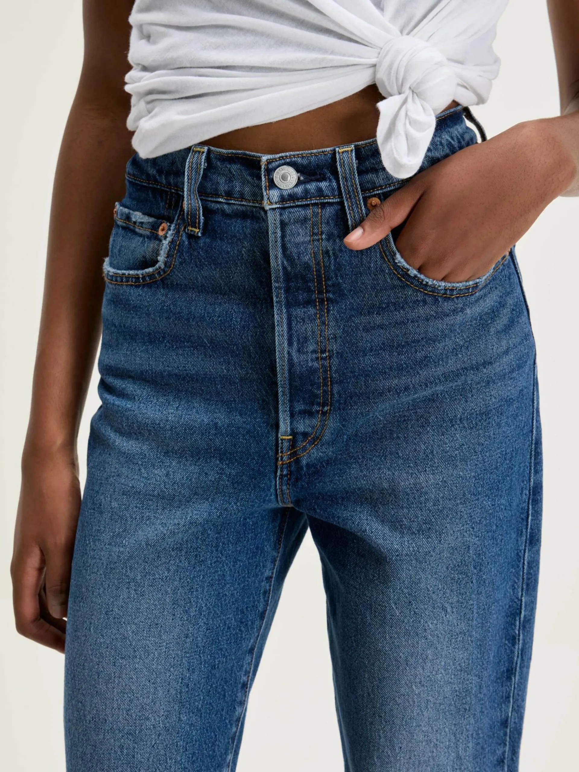 LEVI'S® Jean Ribcage Straight Ankle