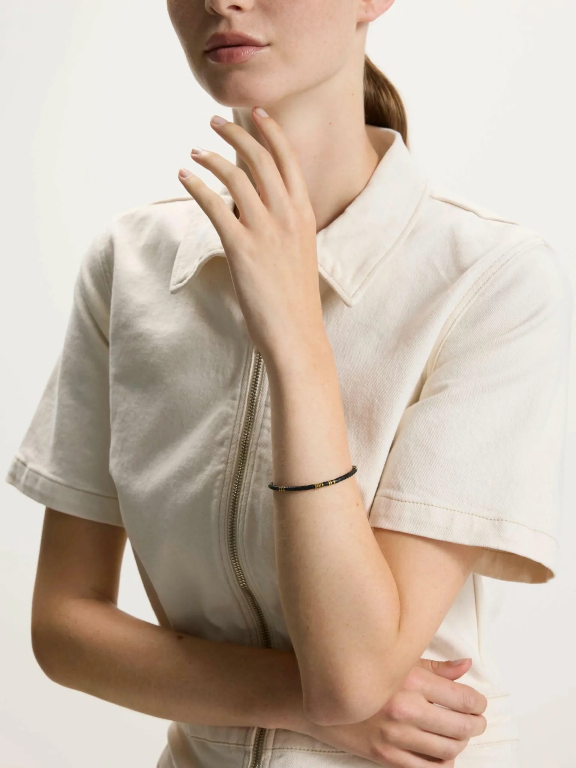 MAISON MÖNIK Bracelet Shakku Noir