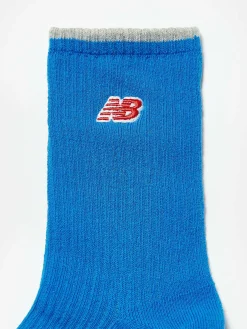 NEW BALANCE Chaussettes Patch Logo Pour Enfants
