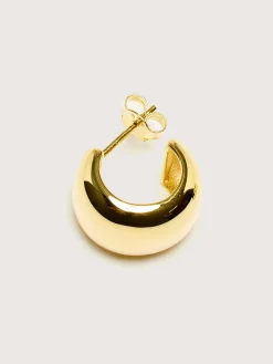 RAGBAG Petites Créoles En Or Reflection