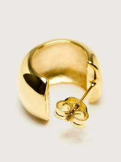 RAGBAG Petites Créoles En Or Reflection