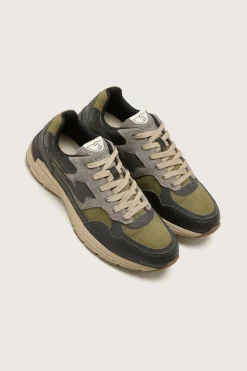 STEPNEY WORKERS CLUB Amiel S-Strike Geo-Merged Pour Homme