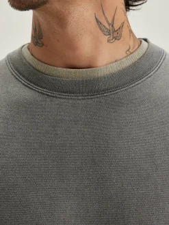 Sweatshirt Col Rond Flake