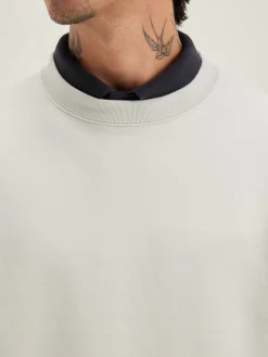 Sweatshirt Col Rond Flock