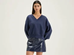 Sweatshirt Col V Varola