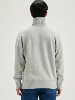 Sweatshirt Col Zippé Faber