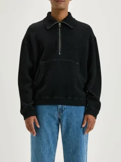 Sweatshirt Col Zippé Mabro