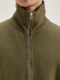Sweatshirt Col Zippé Mabro