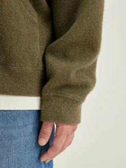 Sweatshirt Col Zippé Mabro