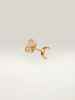 SYLVIE GILBERT Boucle D'oreille Stud Moon