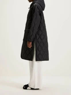 TAION Long Manteau Militaire à Capuche