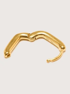 TEN Boucles D'oreilles Oblong En Or