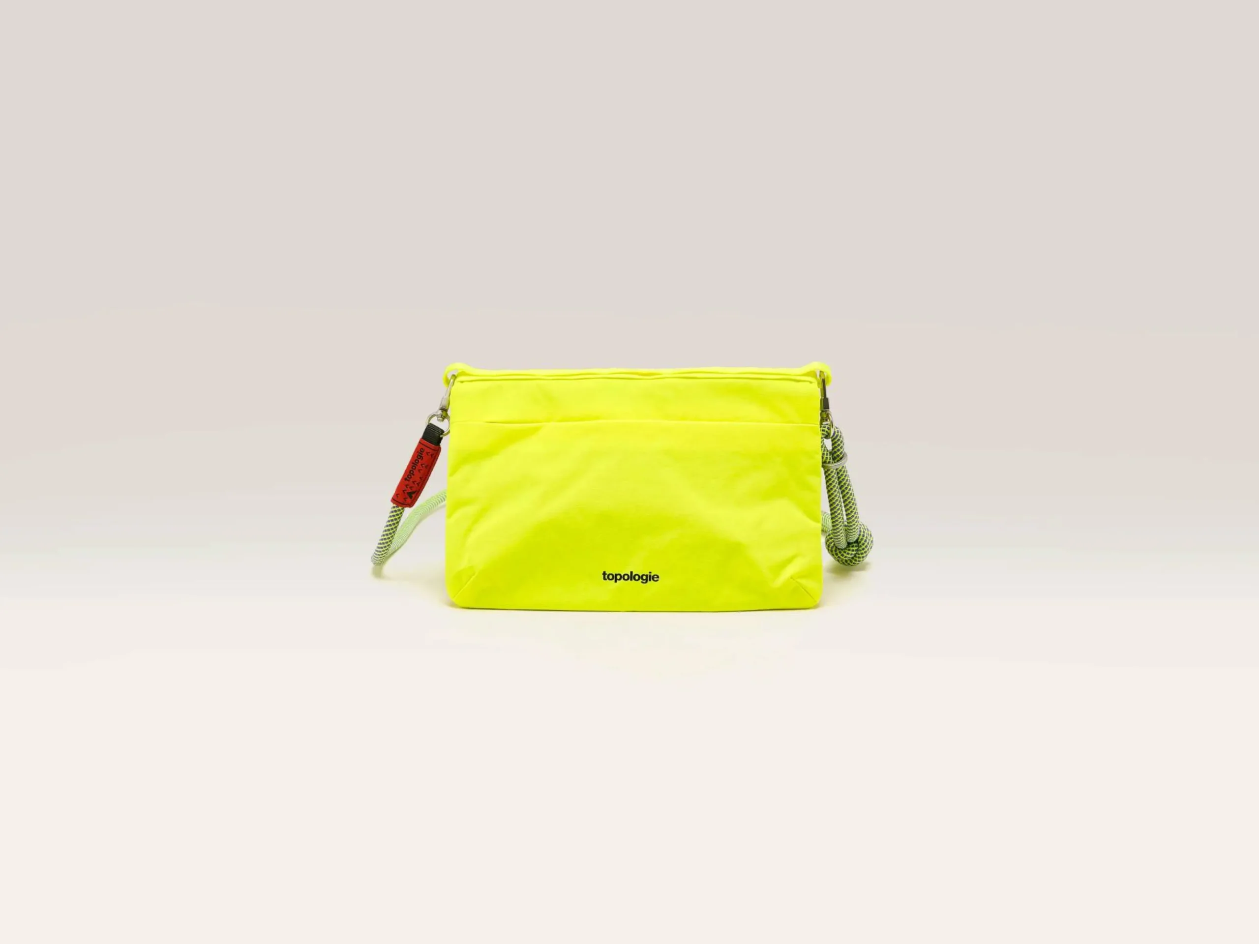 TOPOLOGIE Pochette Wares Bags Flat Sacoche Small - Yellow Papery