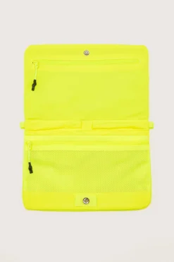 TOPOLOGIE Pochette Wares Bags Flat Sacoche Small - Yellow Papery