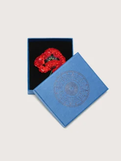 TROVELORE Broche Red Poppy